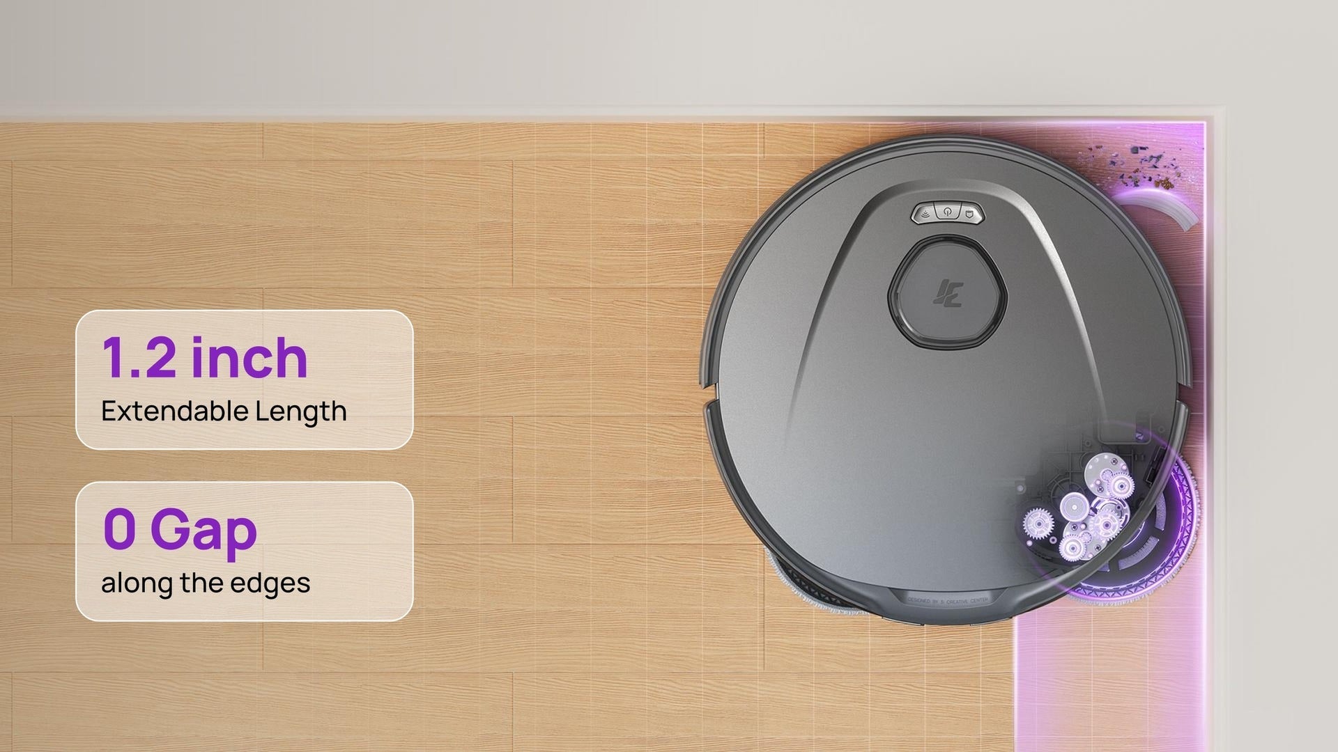 Dual Spinning Mops for Vinyl Floors
