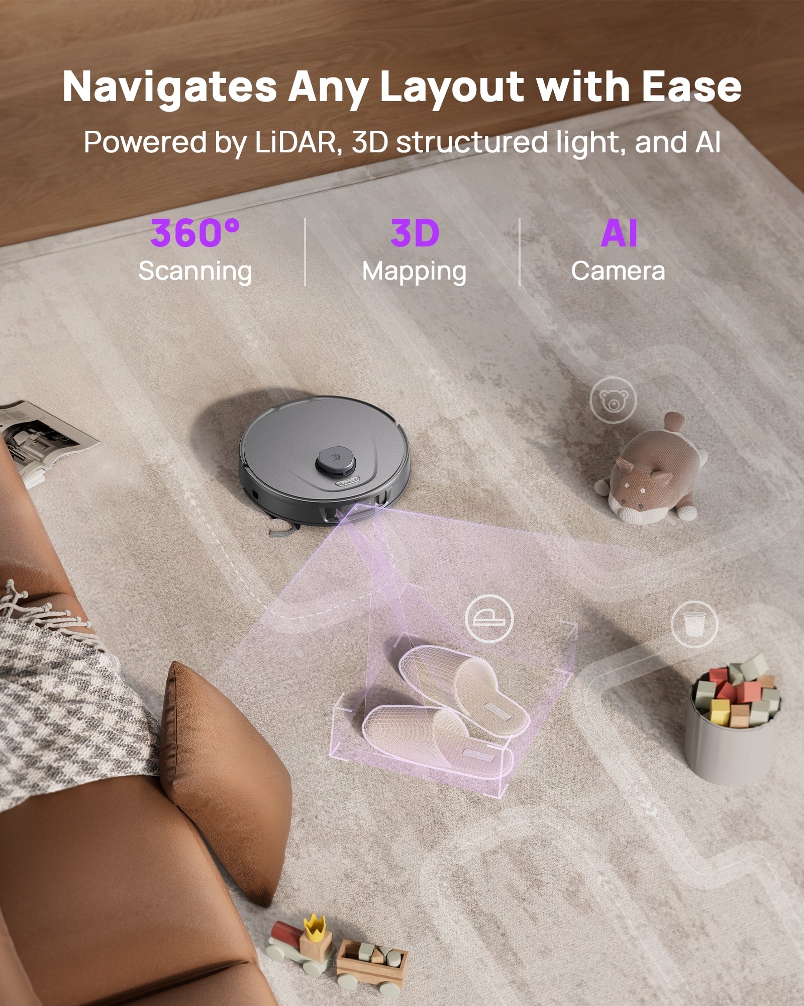 3i P10 Ultra Robot Vacuum